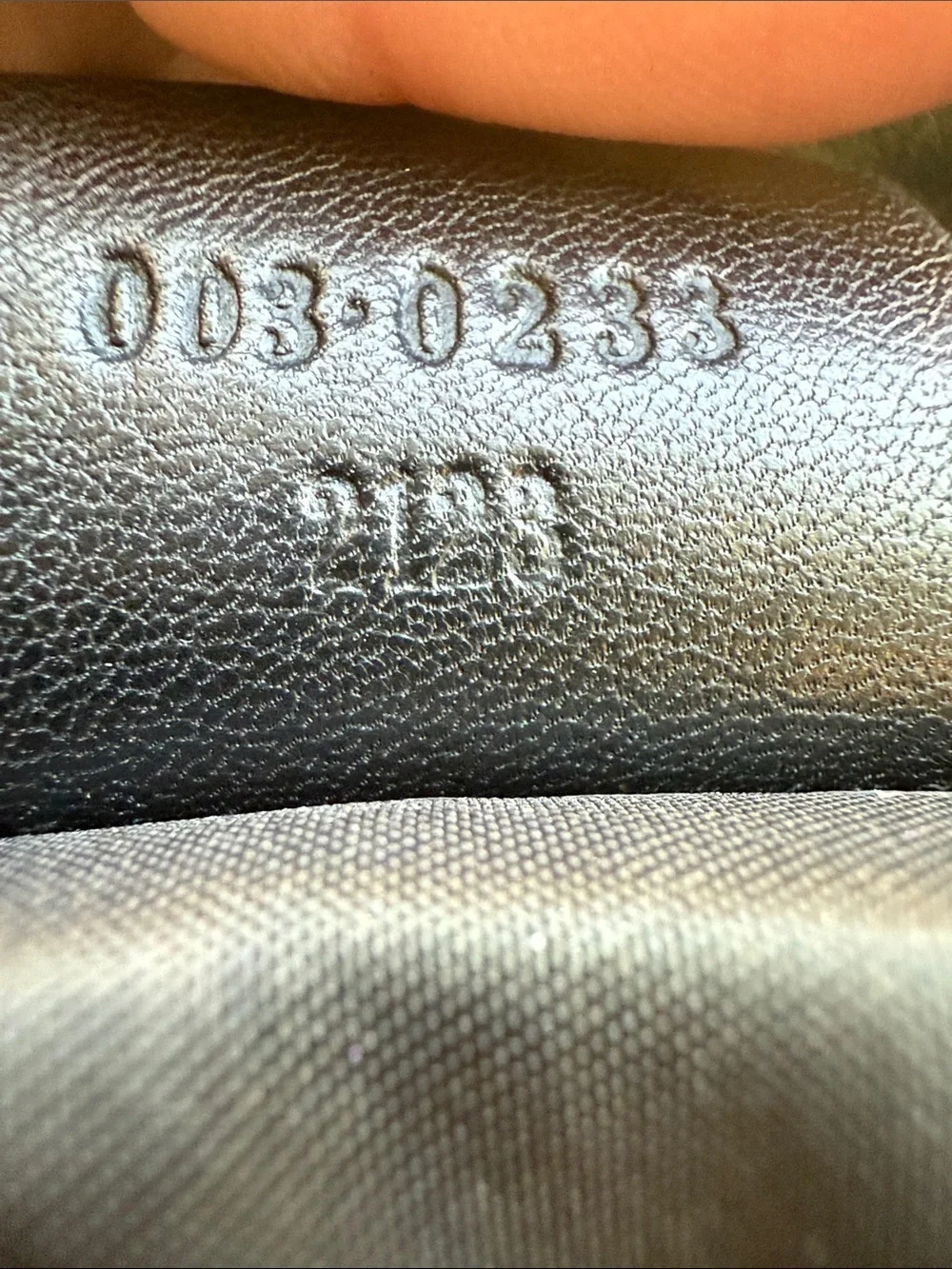 Vintage Gucci Black Nylon Leather Drawstring Backpack